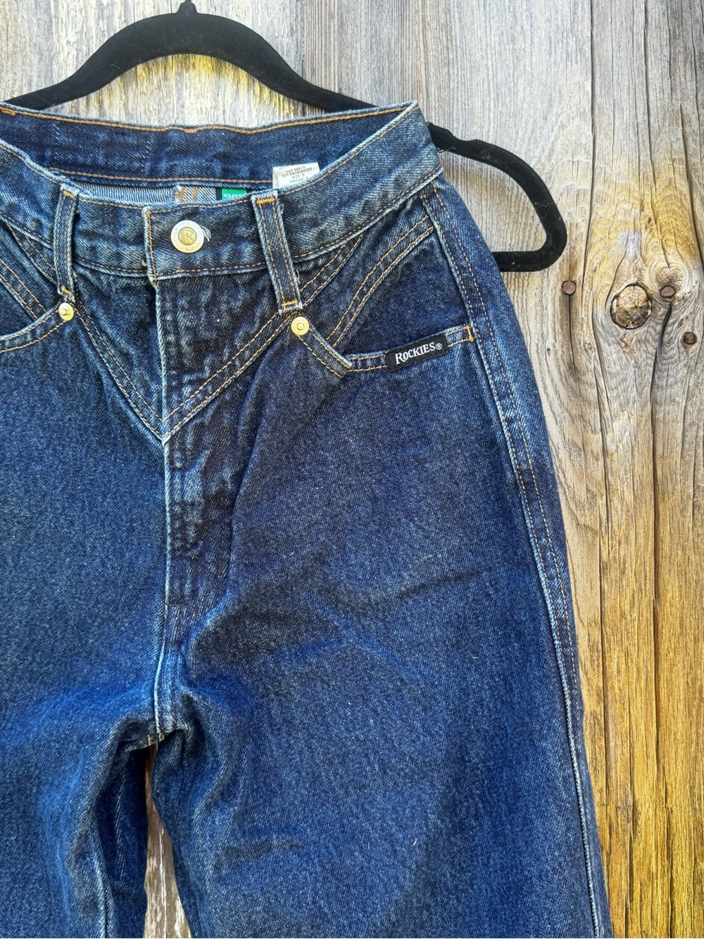 Rockies Dark Wash High-Rise Jeans